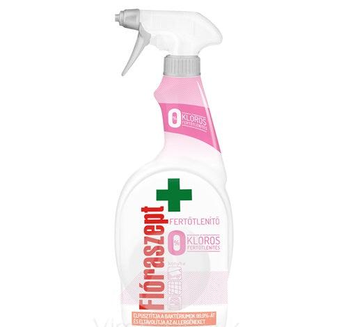Flóraszept 0% Klórtartalmú fertőtlenítő spray, 700ml 