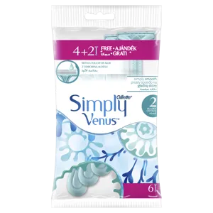 Gillette Simply Venus 2 női borotva eldobható 4+2 db #10