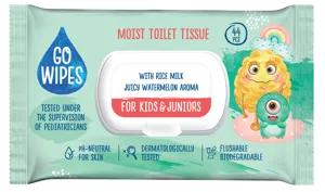 GoWipes Kids&Junior nedves toalettpapír flip-top 44 db 20#
