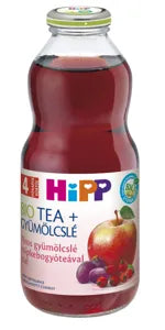 Hipp 4 Hónapos Piros Gyümölcs Csipkebogyó Teával 500ml DRS #6