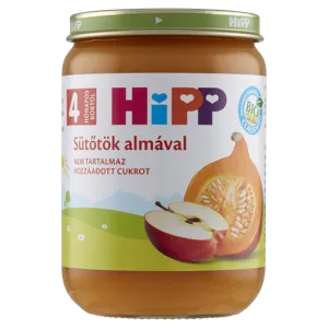 Hipp 4 Hónapos Sütőtök Almával 190g #6