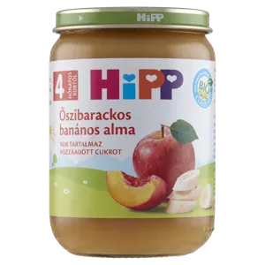 Hipp 4 Hónapos Őszibarackos Banános Alma 190g #6
