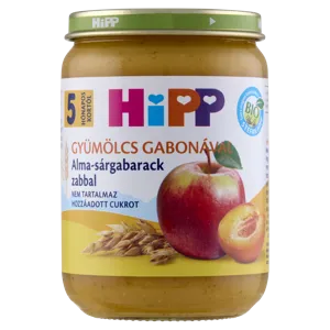 Hipp 5 Hónapos Alma-Sárgabarack Zabbal 190g #6