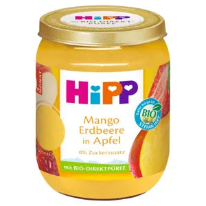 Hipp 6 Hónapos Alma Mangóval és Eperrel 160g #6