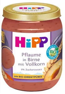 Hipp 6 Hónapos Körte-Szilva Teljes Gabonával 160g #6