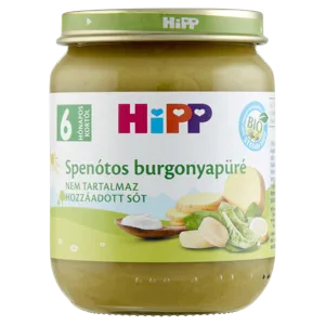 Hipp 6 Hónapos Spenótos Burgonyapüré 125g #6