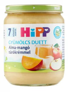 Hipp 7 Hónapos Alma Mangó Túrókrémmel 160g #6