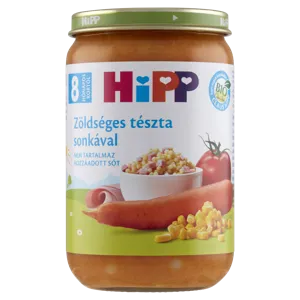Hipp 8 Hónapos Zöldséges Tészta Sonkával 220g #6”