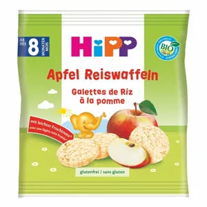 Hipp almás rizskorong 30g 7#