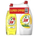 Jar Extra+ Citrus 650 ml + Jar Lemon citrom 900 ml Mosogatószer