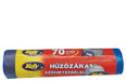Kelly Húzózáras Szemeteszsák 70L, 15 db, 55x80 cm