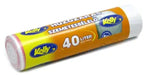 Kelly szemeteszsák húzózáras 40l 15db 30# 