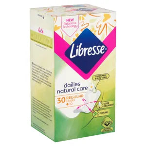 Libresse Natural Care normál tisztasági betét 30 db 15#