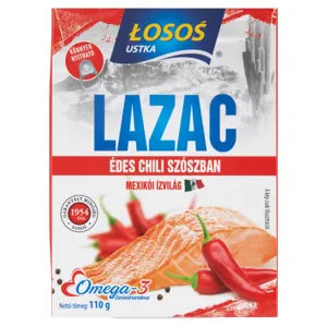 Losos lazac édes chillis szószban 110g 14#