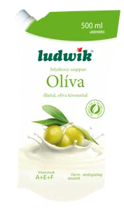 Ludwik folyékony szappan utántöltő oliva 0,5 l #8