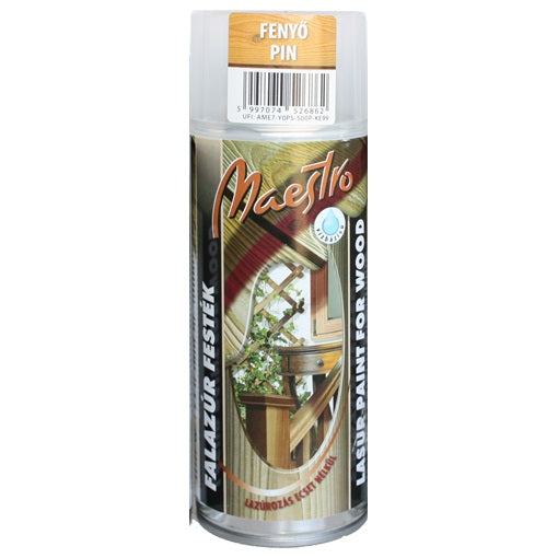 Maestro fa lazúr, fenyő, aeroszol, 400 ml nancsika