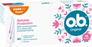 Ob tampon super original blossom 16db 162#