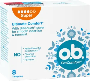 Ob tampon super procomfort blossom 8db 288#