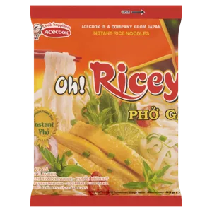 Oh! ricey csirkehús ízű rizstésztás leves 63 g