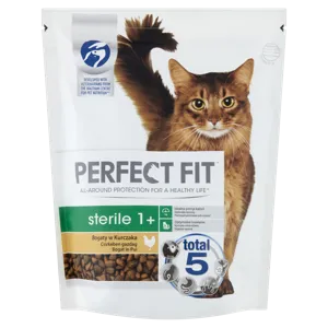 Perfect Fit száraz macskaeledel sterile csirke, 750g