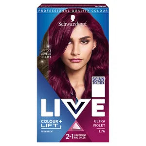 Schwarzkopf hajfesték L76 ultra ibolya 36#