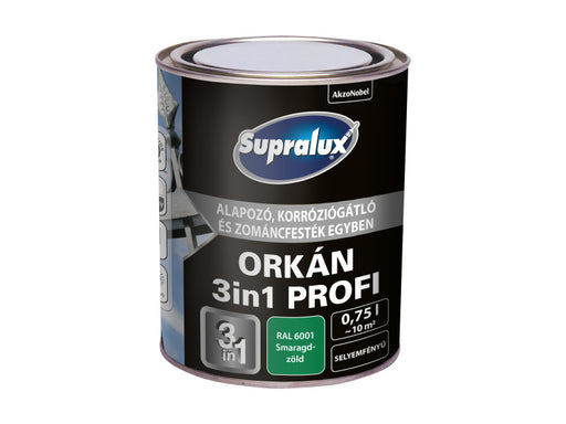 Supralux Orkán 3in1 Profi RAL6001 Smaragdzöld 0,75 lit