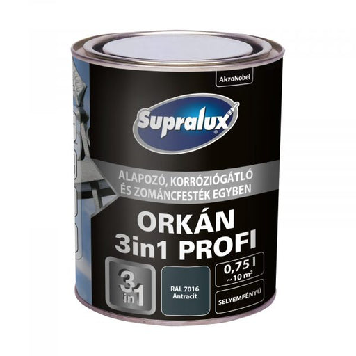 Supralux Orkán 3in1 Profi RAL7016 Antracit 0,75 lit