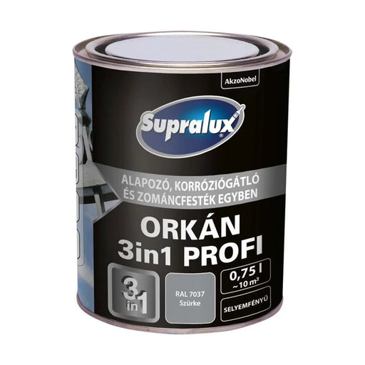 Supralux Orkán 3in1 Profi RAL7037 Szürke 0,75 lit