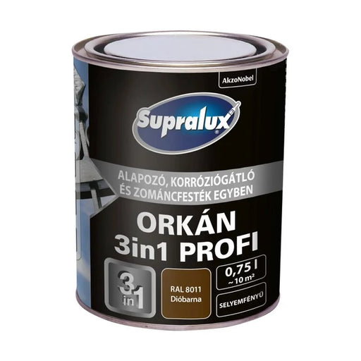 Supralux Orkán 3in1 Profi RAL8011 Dióbarna 0,75 lit