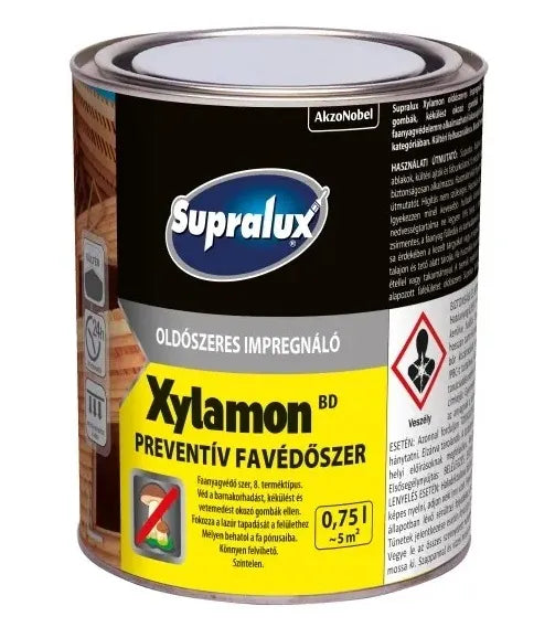 Supralux Xylamon BD oldószeres impregnáló 0,75 lit