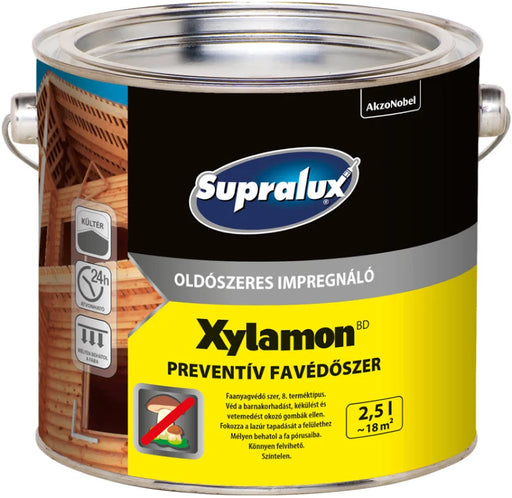 Supralux Xylamon BD oldószeres impregnáló 2,5 lit
