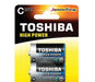 Toshiba alkáli elem C (Baby) 2db