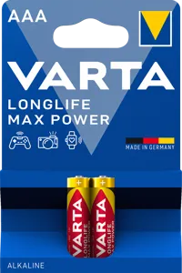 Varta Longlife Max Power Alkaline Mikroelem 2 db-os Bliszter #10