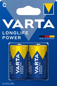 Varta Longlife Power alkáli baby C elem 4914 LR14 2 db