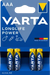 Varta Longlife Power alkáli mikro 4BL 10#