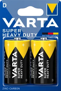 Varta Super Heavy Duty szén-cink D góliát elem 2020 LR20