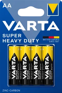 Varta Super Heavy Duty szén-cink ceruza elem AA LR06 BL4
