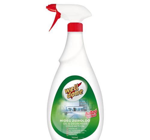 Well Done Háziszerek Zsíroldó Szórófejes Habzó Folyadék 750ml