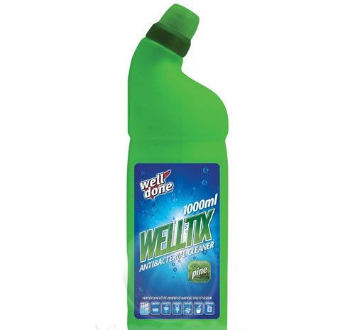 Welltix fertőtlenítő hatású tisztítószer Pine, 1000ml 