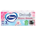 Zewa Deluxe Blossom Moments illatmentes papír zsebkendő 3 rétegű 10 x 10 db