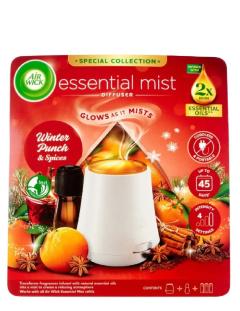 Air Wick Aroma diffúzor készülék és utántöltő 20 ml Gyümölcsös téli puncs