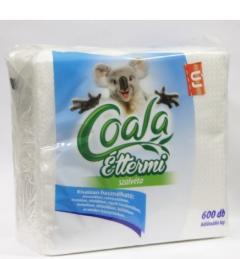 Coala szalvéta 600 db-os 17x17 cm 1r. 100% cellulóz Éttermi