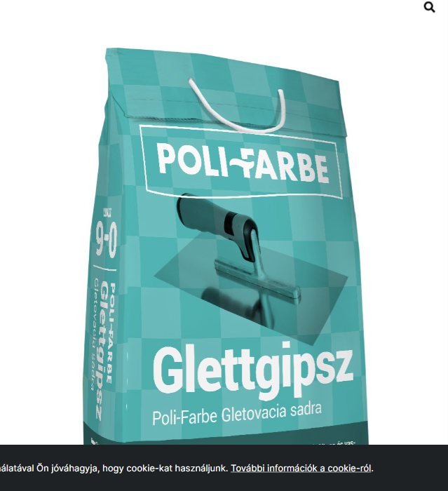 Polifarbe glettgipsz 0-6mm 10 kg