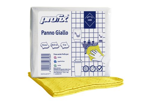 Profix univerzális viszkóz kendő, sárga, cm 4c 32x36 32db/csomag
