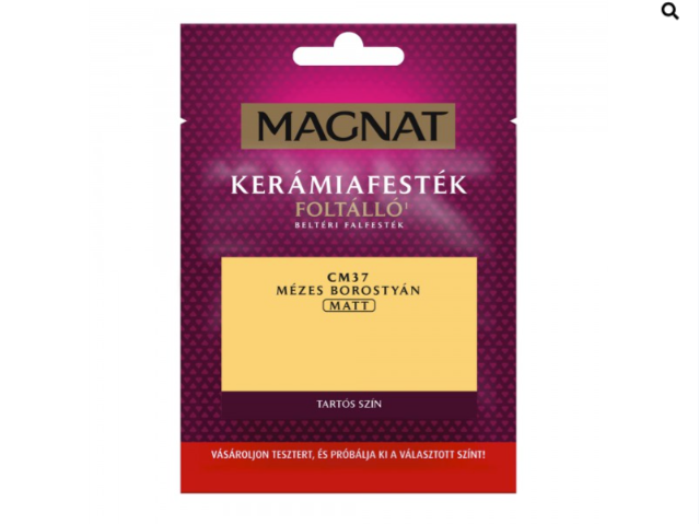 Polifarbe Magnat kerámiafesték teszter mézes borostyán cm37 30ml
