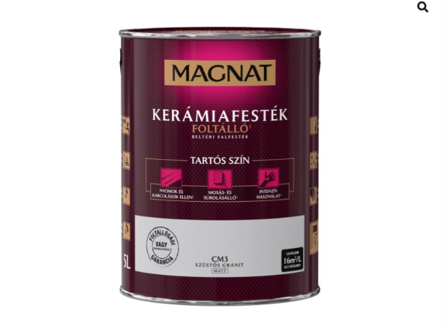 Polifarbe Magnat kerámiafesték szürke pirit cm2 5l