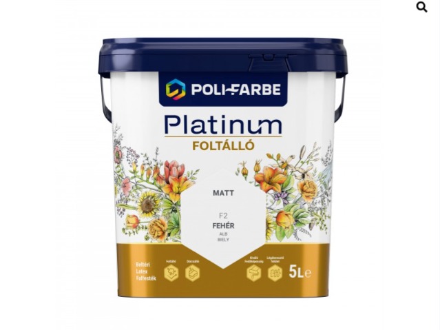 Polifarbe Platinum foltálló fehér f2 5l