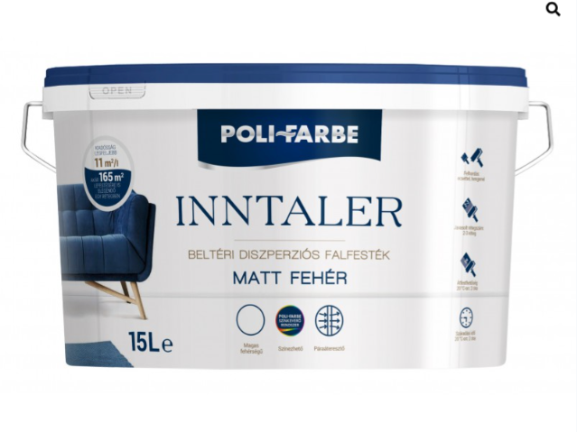 Polifarbe inntaler beltéri diszperziós falfesték 15 l