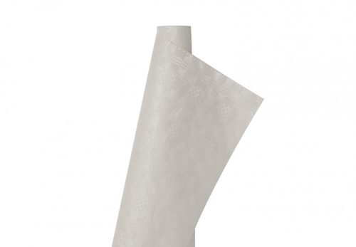Infibra asztalterítő damask fehér 1 rétegű 1,2x7m