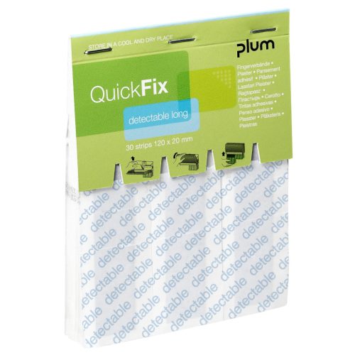 Plum quickfix long kimutatható fémszálas ragtapasz 30db-os